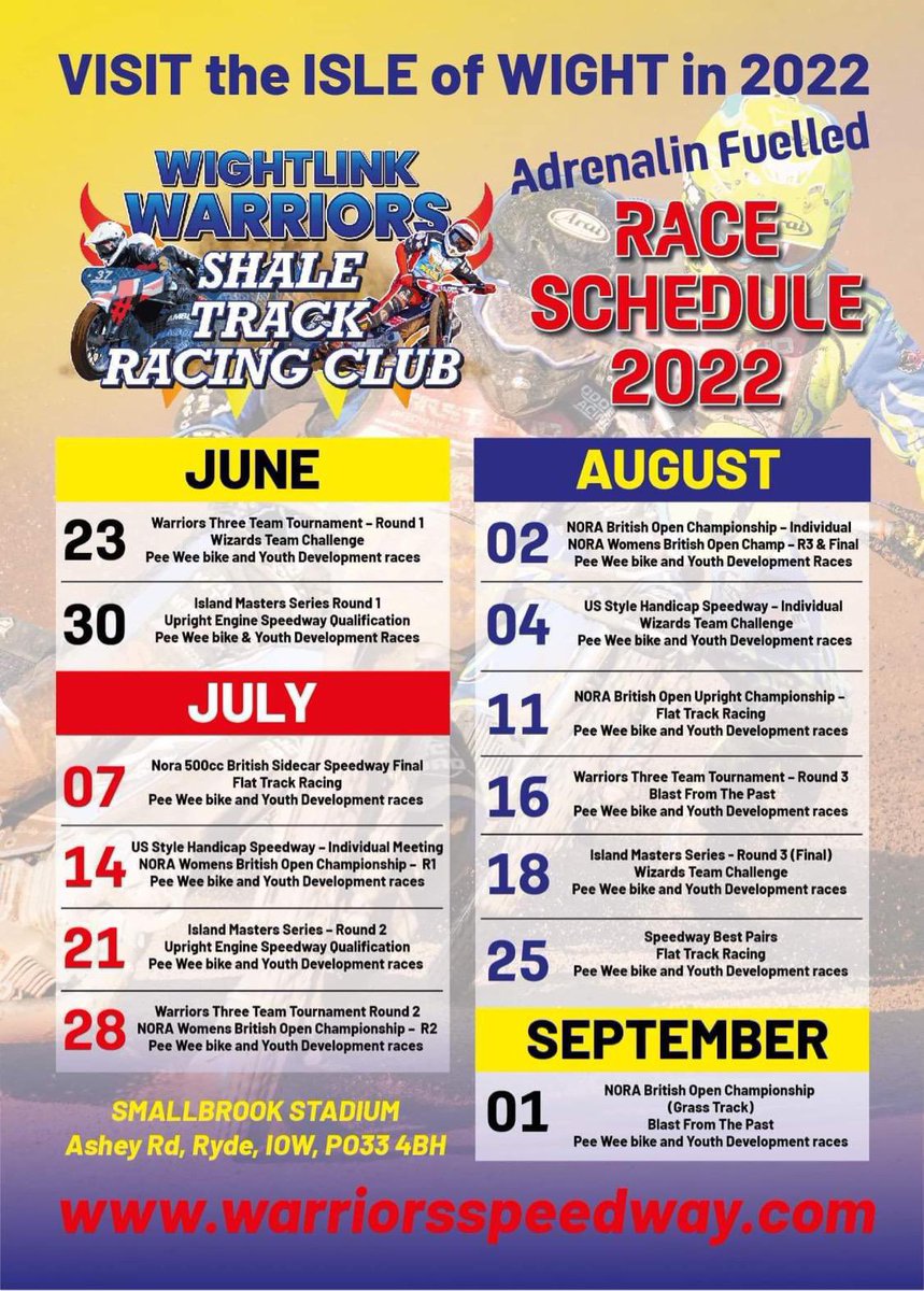 It’s a working party weekend and here is our 2022 fixture list when you can come to see just how wonderful <a href="/smallbrookstad/">Smallbrook Stadium</a> and the <a href="/premlounge/">The Premier lounge</a> is. 

Make sure you plan your visits in 2022 - it’s going to be wonderful