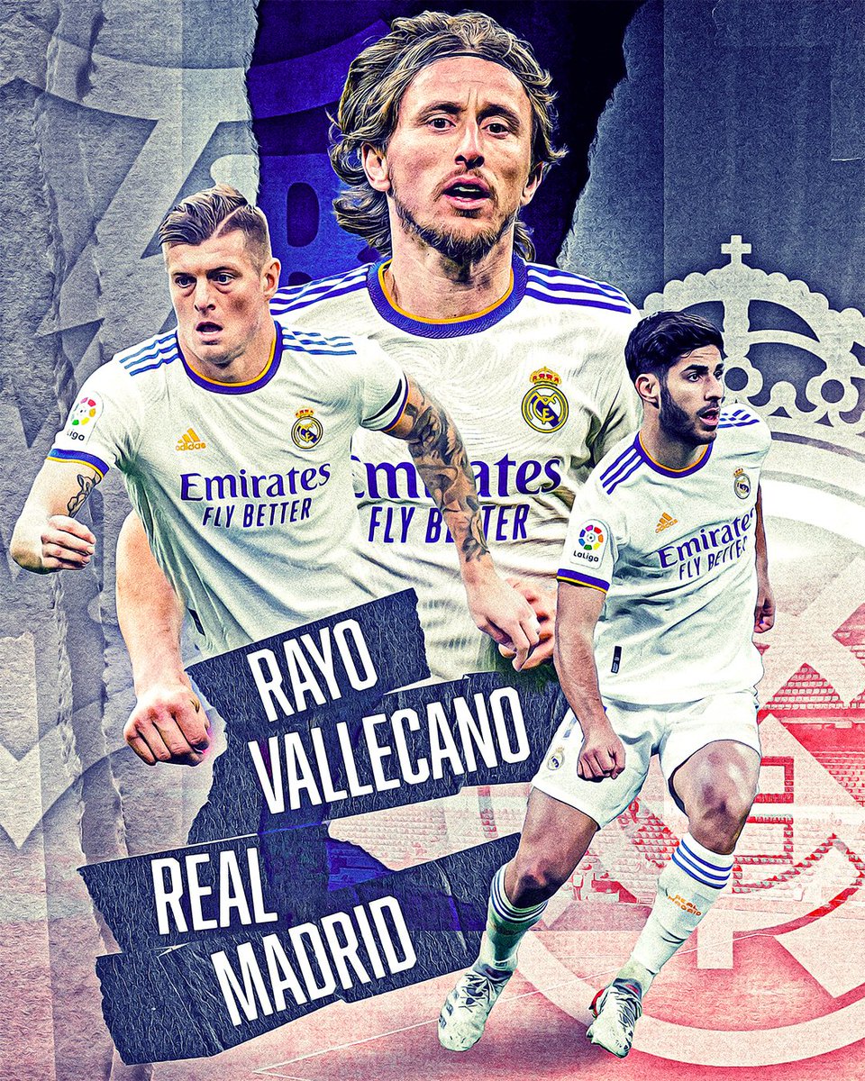 🔥 𝙄𝙏'𝙎 𝙈𝘼𝙏𝘾𝙃𝘿𝘼𝙔! 🙌

#RayoRealMadrid | #HalaMadrid