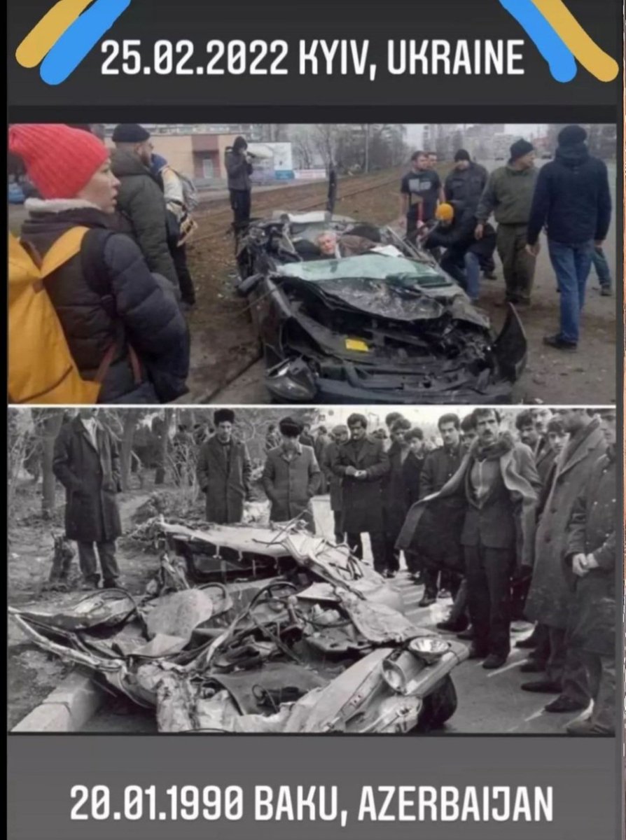 Hələ də davam edən "Sovet ordusu" dəhşəti. Bu ordu ki 23 fevralda yaranan cəlladların ordusudur. Həmişə 23 fevralı ölkəmizin bəzi vətəndaşları bayrama çevirir. Həmişə deyirəm bunu,bu düşüncəni atmaq lazımdır. Bizim qeyd etməli olduğumuz bayram 26 iyun yaxud da 8 noyabr olmalıdır!