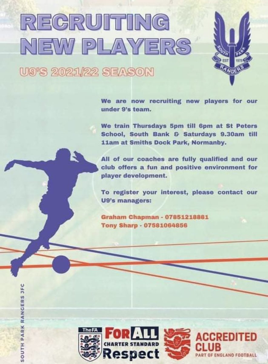 South Park Rangers JFC (@sprjfcofficial) on Twitter photo 