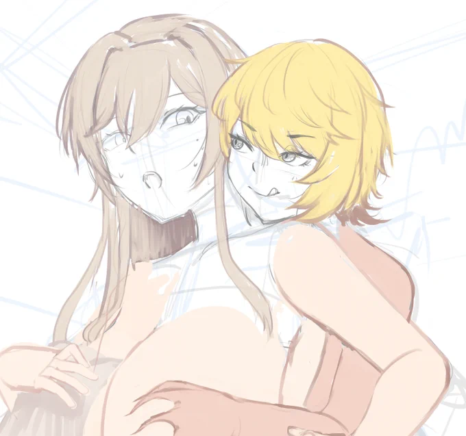 にじそのサークルカット描いてる 