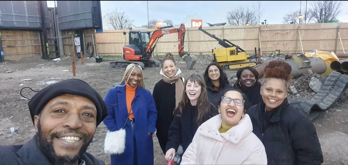 When we took <a href="/Tate/">Tate</a> curators for <a href="/LubainaHimid/">Lubaina Himid</a>  to <a href="/LiveseyExchange/">LiveseyExchange</a> LEX2 
Creating the creative sector on Old Kent road for the community by the community