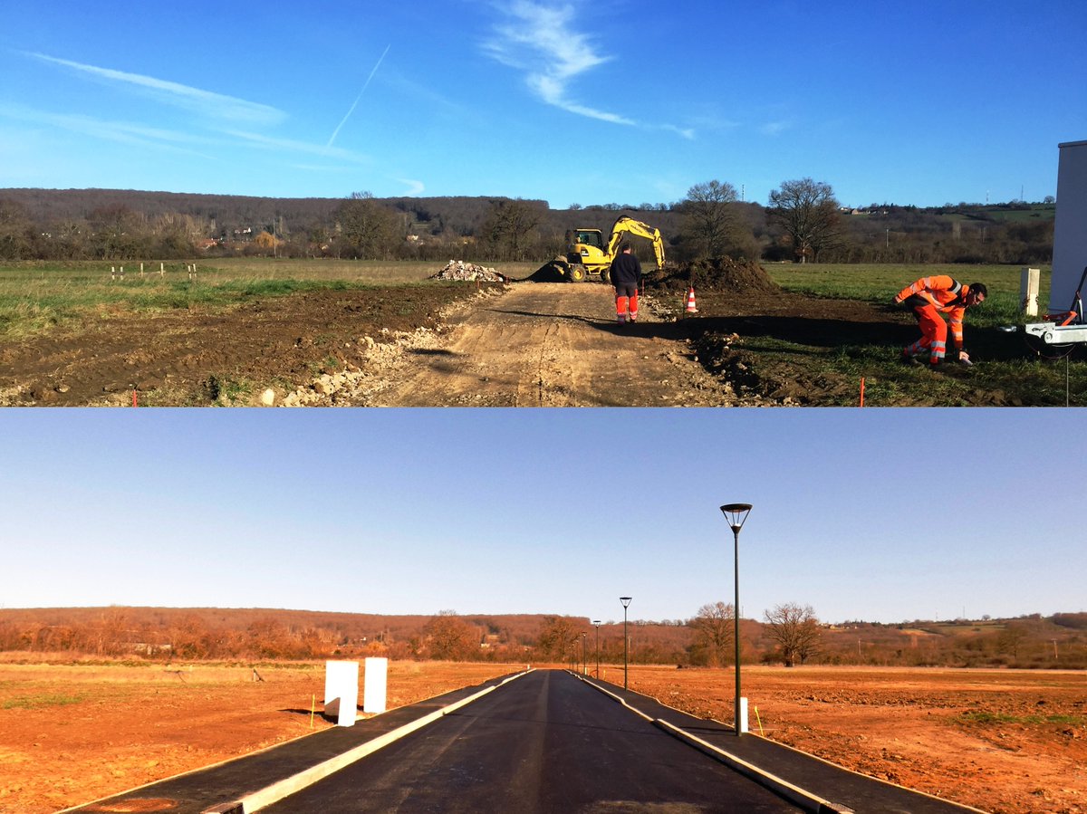 CCcoeurdefrance's tweet photo. L'achèvement des travaux de voirie et de viabilisation de la Zone d'Activité des Carmes à Saint-Amand-Montrond, va permettre l'installation de nouvelles entreprises sur le territoire. La quasi-totalité de la zone a déjà trouvé preneur. https://t.co/p8ljHY2Z6J