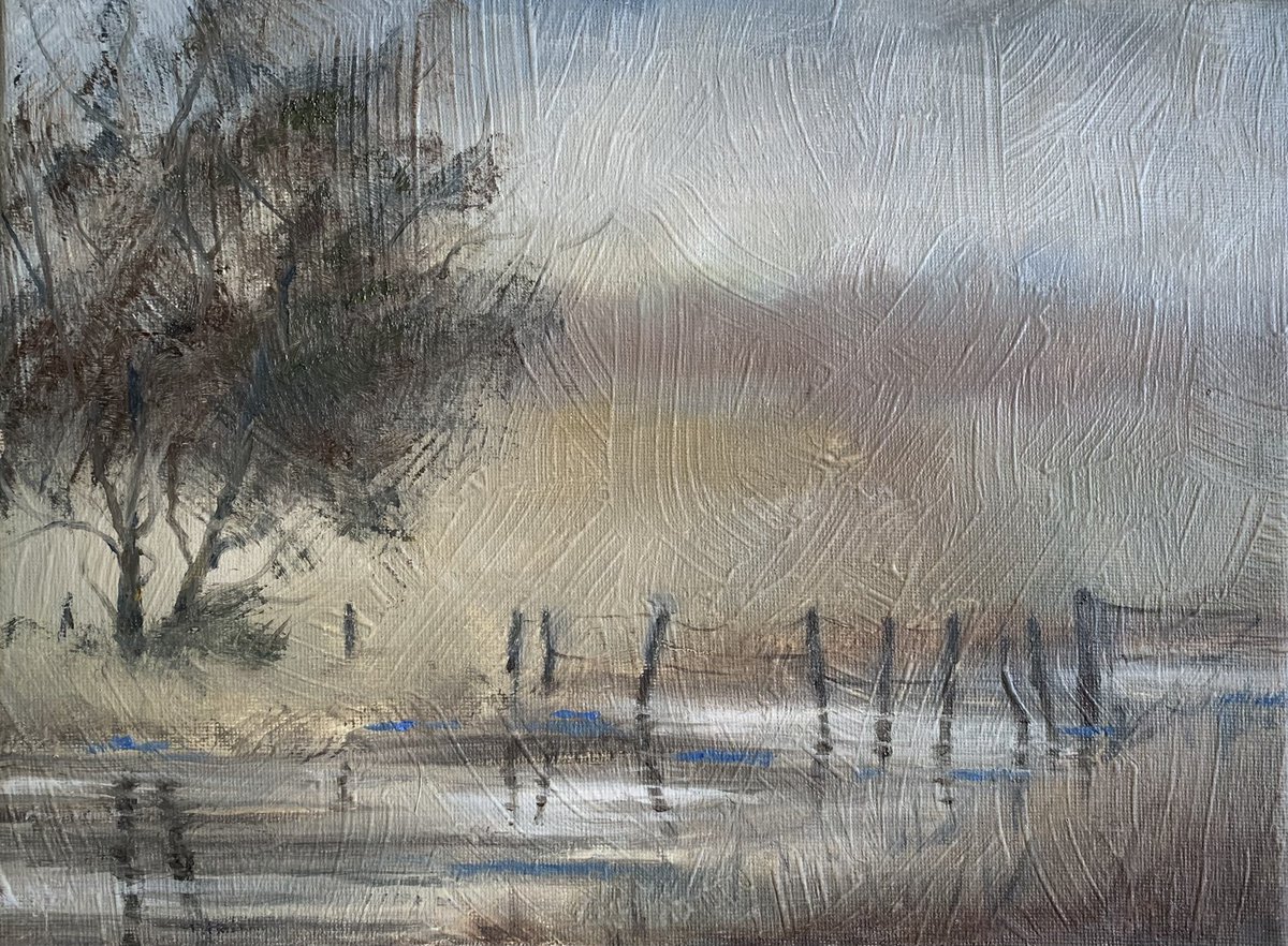 seaside_little's tweet photo. ‘Flooded Fields’ - An original 9” x 12” oil on canvas by #Margate artist, Vernon Lintern - Available to buy online from the #Etsy store at https://t.co/AWmKxm9XxZ

#art #artforsale #oilpainting #oiloncanvas #paintingforsale #buyart #originalart https://t.co/PZgHvgtGrH