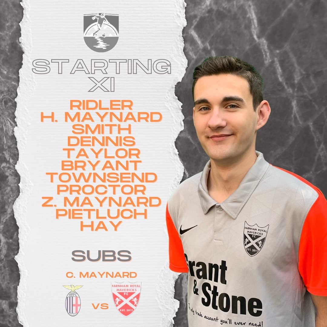 MATCHDAY | ⚽️

Calling our travelling supporters!

This week we travel to Sol Joel Park to take on <a href="/HarchHawksFC/">Harchester Hawks FC</a> in a big <a href="/ThamesValleyPL/">Thames Valley PL</a> #D4 clash!
A win today would secure promotion

Come and be our 12th player!

We are #mavericksfc!

#grassrootfootball #local #mavericksfamily