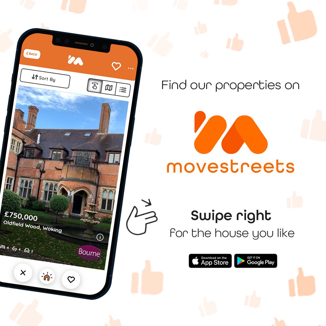 We are now also advertising our properties on <a href="/movestreets/">movestreets</a>! 🎉

-Easily swipe through properties
-Access local points of interest
-Book viewings online 24/7

Find Out More 👇
landing.movestreets.com

#Bourne #EstateAgents #PropertySearch #UKproperty