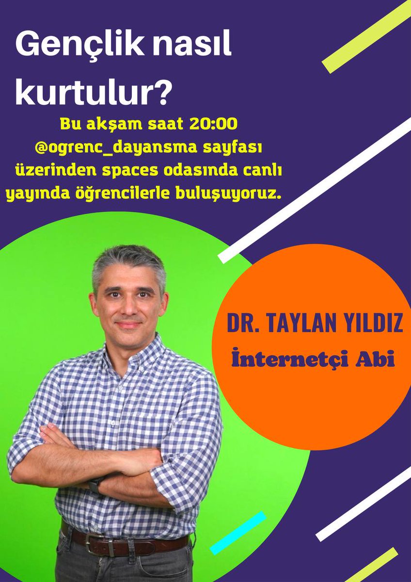 Bu akşam herkesi bekliyoruz #TürkiyedeÖğrenciOlmak