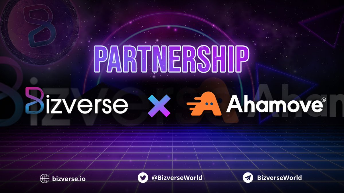 🌏 Ahamove becomes a partner of BIZVERSE

👁️ See more: bit.ly/3BREpl3

#BIZVERSE #Bive #Metaverse #SocialFi #Crypto #DigitalTwin