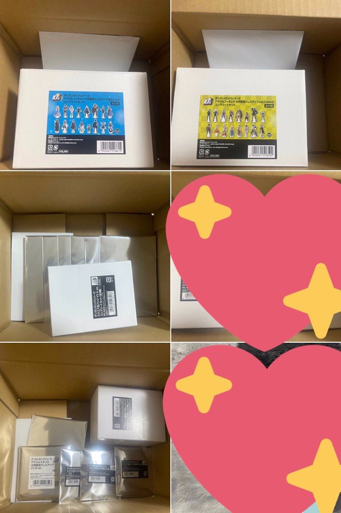 NeLLiChann's tweet photo. 🍀🇯🇵 กู้ดครบรบสิบปีเวอร์สองถึงบ้านญี่ปุ่นแล้วนะคะ รอบส่งกลับ 28 กุมภาค่ะ

— แสตนเต็มตัว SDR2 + DRV3
— เข็มกลัด DRV3 A ver. + SRD2 B ver.
— สุ่มที่คั่นหนังสือฟิล์ใส
— สุ่มแสตนครึ่งตัว DRV3 B ver.

 #เนมมีรัยจาบอก https://t.co/MzBntIXOdS
