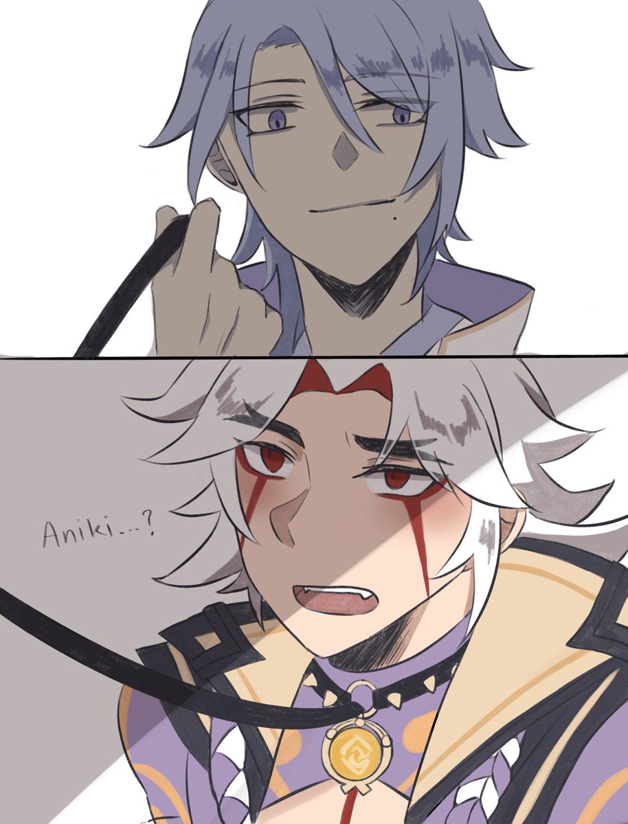 mengdahlah's tweet photo. #ayaitto yandere Ayato (?) https://t.co/P7qOzI2h6W