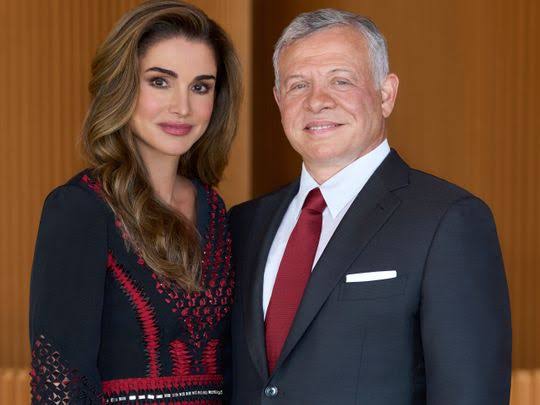周五，扎耶德人类博爱奖宣布，约旦国王阿卜杜拉二世·伊本·侯赛因和王后拉尼娅·阿卜杜拉为 2022 年奖项的获奖者。 #2022Award #Honorees #KingandQueenoftheZA
