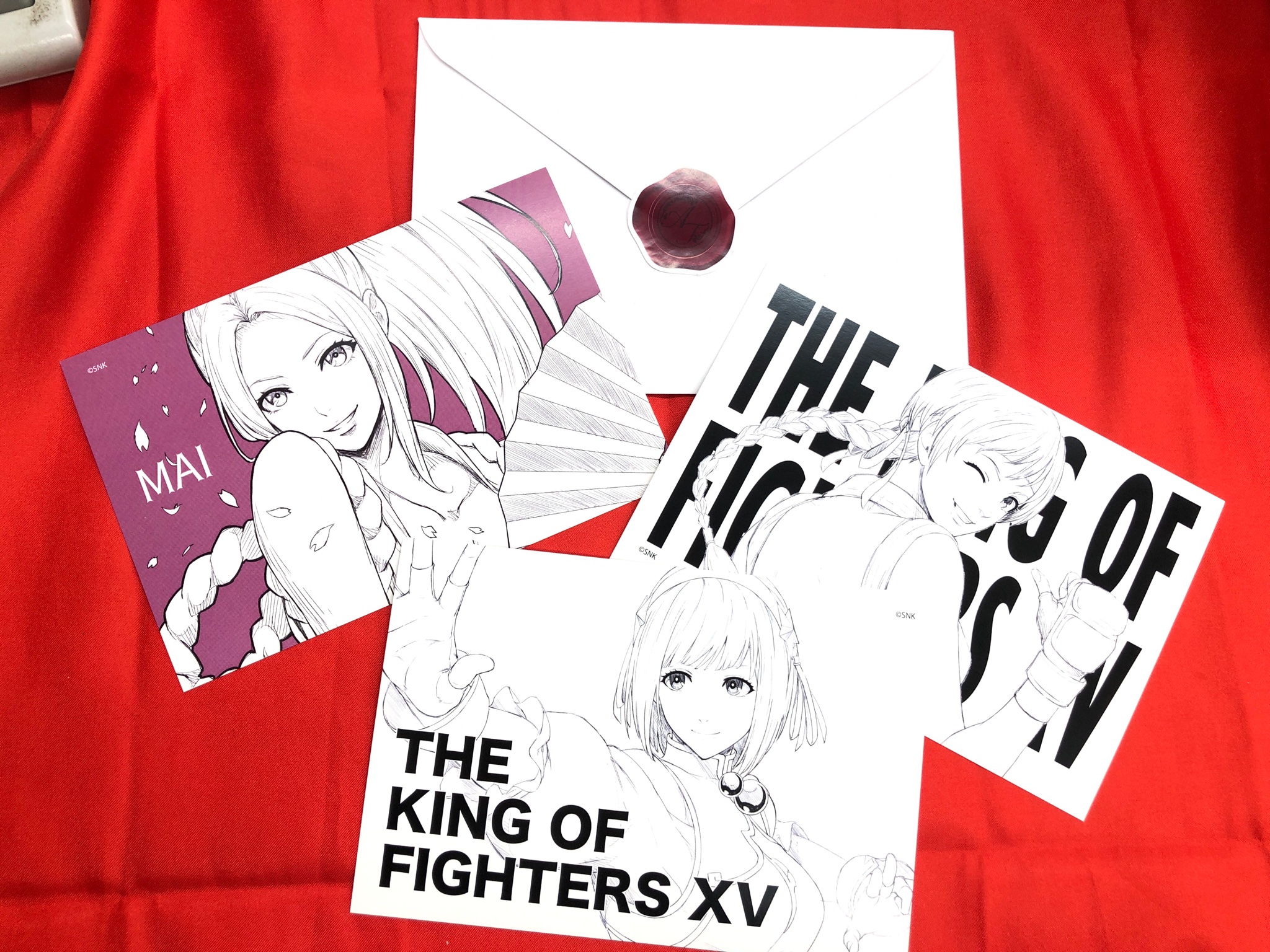 KOF KOFXV POPUP STORE 招待状風ポストカード ヒーローチーム 1519038770.jpg?1648221439