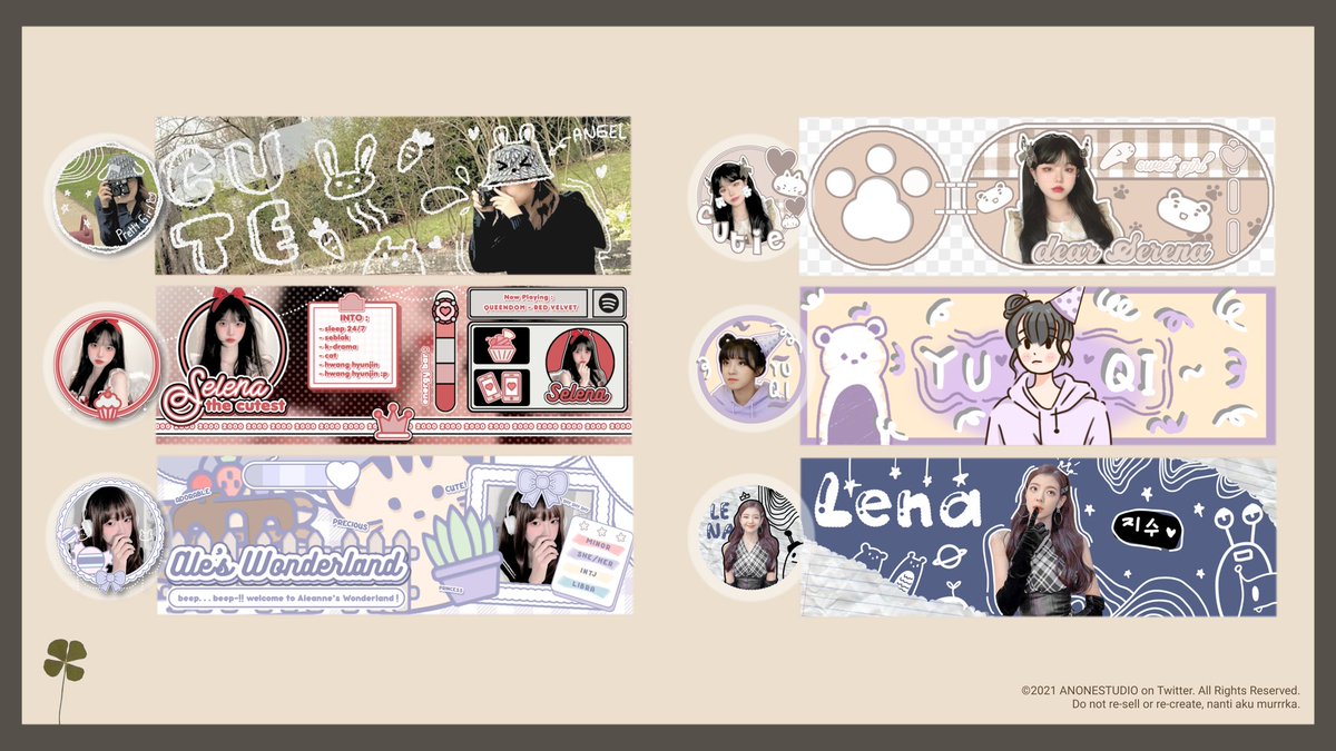 anonestudio's tweet image. ㅤ
A retweet will be highly appreciated! 💖

Halo! Hari ini aku OPEN santai dengan katalog terlampir, dari lucu sampai jamet. Untuk detailnya bisa cek utas ini, ya. 🌻✨ ㅡ #zonaba #zonauang 
ㅤ