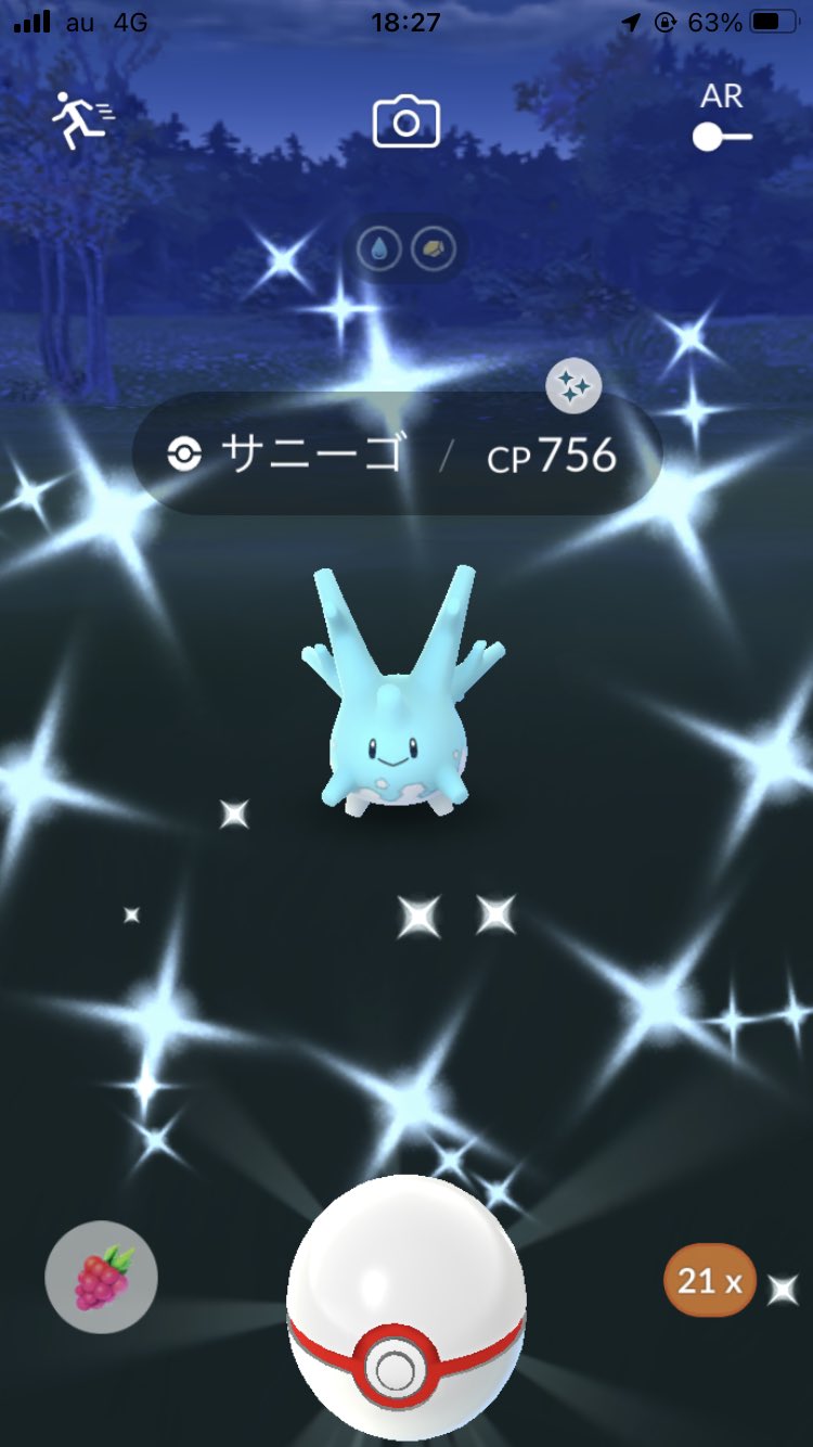 かねっち 3体目の色違いサニーゴきた 色違い サニーゴ ポケモンgo T Co Gm80vqlcpo Twitter