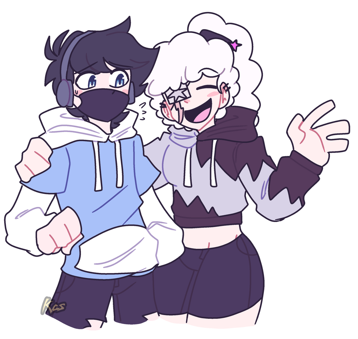 tethered_hearts's tweet image. Look at them🥺💙💜
#starlightmayhem #softcj #softruby