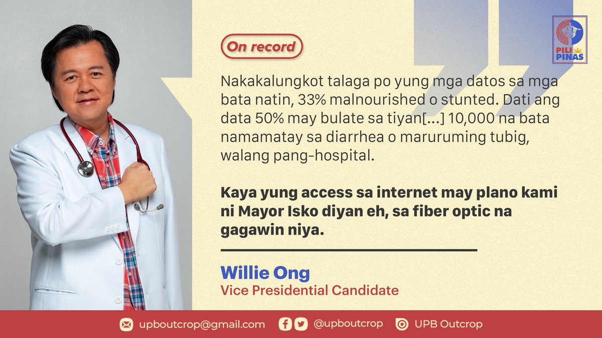 upboutcrop's tweet photo. Ong, Sotto and Pangilinan were among the vice-presidential candidates that expressed their plans to the education of the students under the pandemic, including a requirement in an online learning such as the free internet access.
#TheFilipinoVotes
#CNNPHVPDebates
#PiliPinas2022 https://t.co/gef3piN6pk