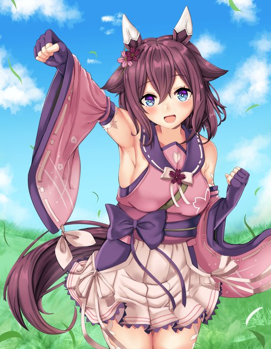 サクラチヨノオー #ウマ娘 #ウマ娘プリティーダービー #サクラチヨノオー(ウマ娘) #腋 https://t.co/pJ5JBy08eN 