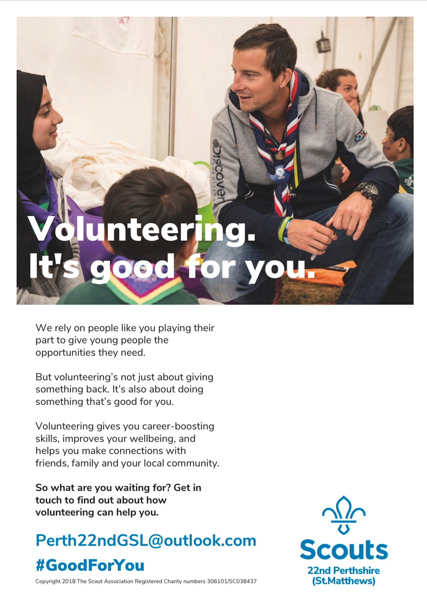 22nd Perthshire (St Matthew’s) Scout Group tweet media