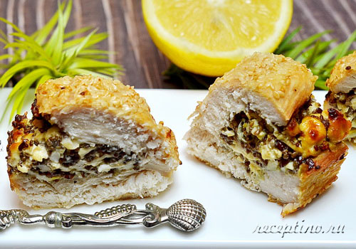 helpdoc2013's tweet image. Куриное филе, запеченное с острой творожной начинкой - рецепт с фото receptino.ru/blyuda-iz-ptit…