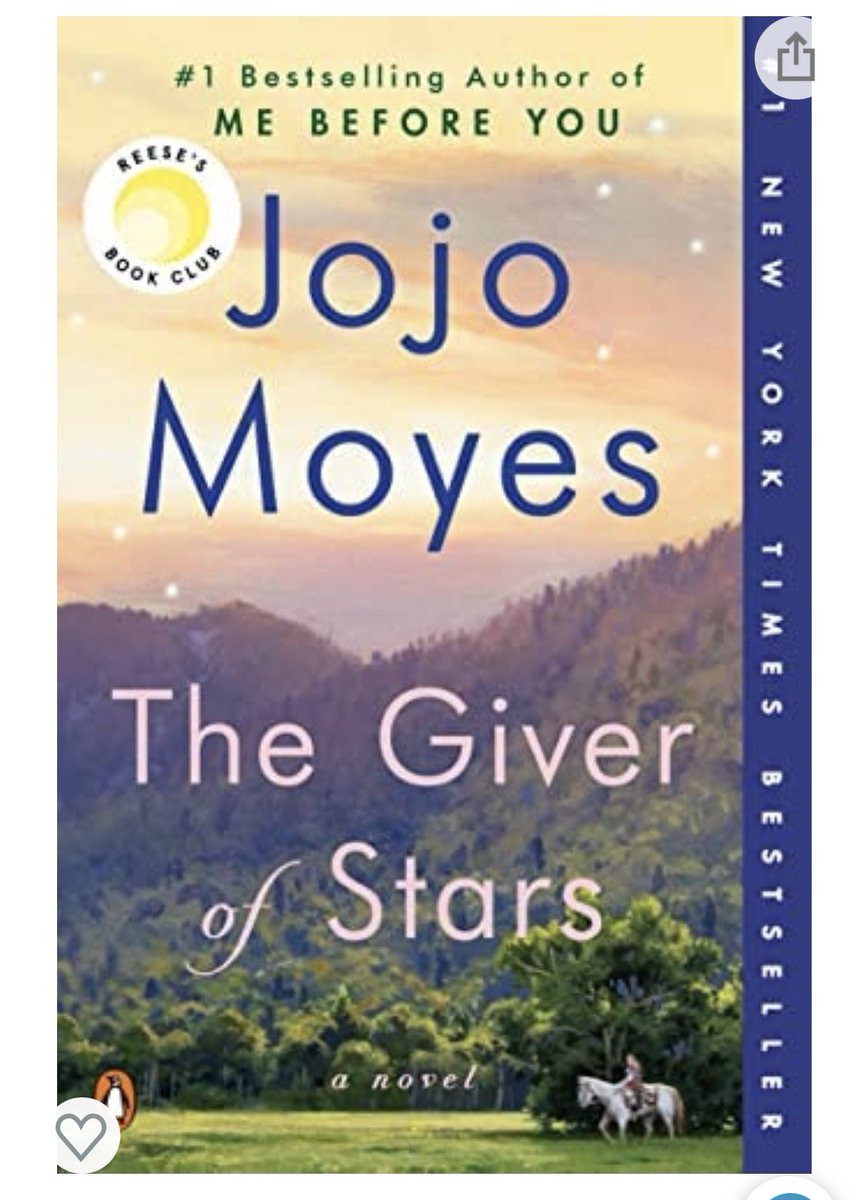 I have been listening to this one for my book club. I have truly enjoyed it. A story of women spreading the love of reading using pack horses. #pd4uandme