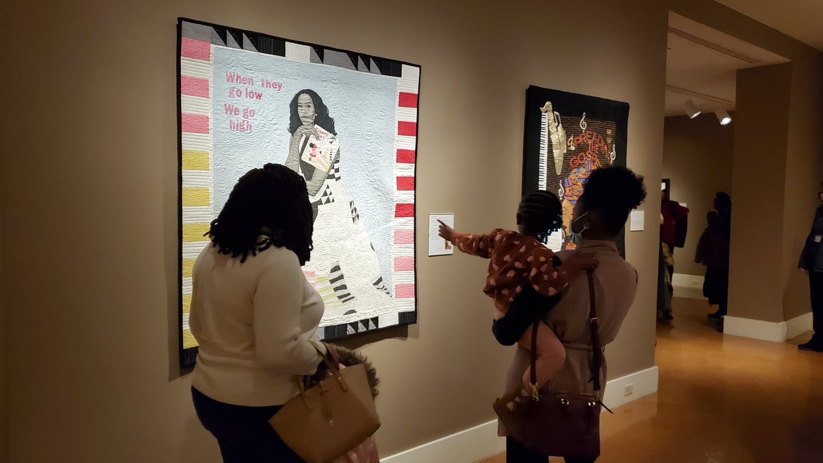 DaytonArt's tweet photo. Do you remember when you joined Twitter? We do - we're 13 Twitter years old today! Come celebrate with us  as we open the stunning new special exhibition Black Heritage Through Visual Rhythms! https://t.co/f7BqDnWwk4 #MyTwitterAnniversary #BlackHistoryMonth #BlackHeritageDAI https://t.co/GupAuzoOIx