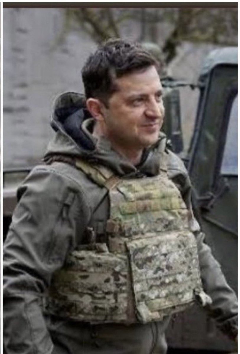 Ukrainian President #Zelensky. 

A profile in leadership. 

A profile in courage. 

A profile in patriotism. 

A profile in democracy. 

A profile in resistance.

A profile in the unbreakable &amp; indomitable Ukrainian spirit. 

#IStandWithUkraine 

#StandAgainstRussianFascism
