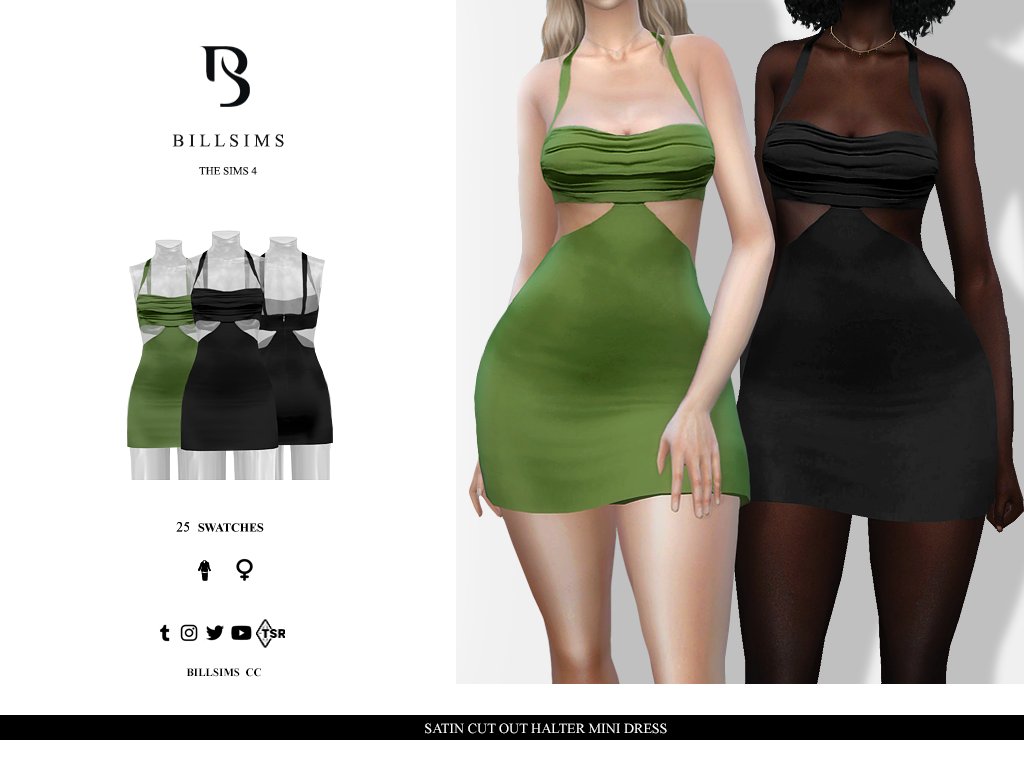 vintage halter dress 1950s Solid Color Halter Backless 1950S Vintage Swing Dress, Green / L