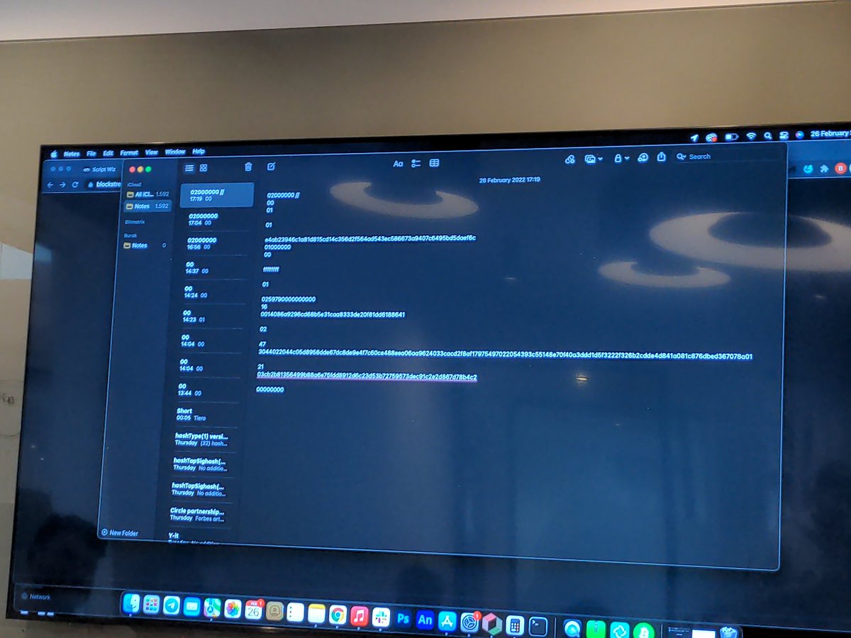 *Builds raw hex transaction*

@brqgoo: That's the most convenient way to do it!

He's a true #Bitcoin script wizard, but fortunately there is test.scriptwiz.app for the rest of us 😃

#LightningHackday