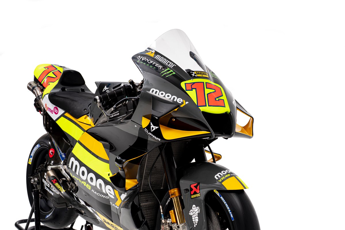 VR46RacingTeam's tweet photo. Close up on the details! Have you already noticed them all? 🔎
#MooneyVR46RacingTeam #MotoGP #2022IsNow https://t.co/Fos6ht6Euo