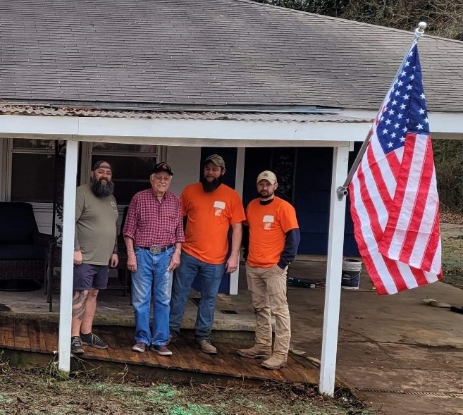 Ryan Hall (@ryanhall1984) on Twitter photo Check out this amazing before and after! 90 year old Korean War vet gets an exterior home makeover thanks to <a href="/HomeDepotFound/">The Home Depot Foundation</a> and <a href="/BeArdedWARRlORs/">BeArded WARRIORs</a> ! 🇺🇲 #givingback #teamdepot #springintoservice #beardedwarriors #veterans <a href="/hollytate122/">Holly Tate</a> <a href="/misshd03/">Megan A. Coleman</a> Check out this amazing before and after! 90 year old Korean War vet gets an exterior home makeover thanks to <a href="/HomeDepotFound/">The Home Depot Foundation</a> and <a href="/BeArdedWARRlORs/">BeArded WARRIORs</a> ! 🇺🇲 #givingback #teamdepot #springintoservice #beardedwarriors #veterans <a href="/hollytate122/">Holly Tate</a> <a href="/misshd03/">Megan A. Coleman</a>