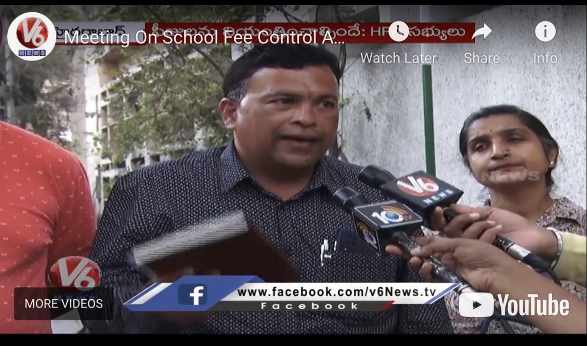 HSPAIndia's tweet image. Hope this time #TelanganaGovt @TSEduDept @SabithaindraTRS @TelanganaCMO @KTRTRS is serious about #FeeRegulation for private schools!!

youtu.be/es3lJgNtrX0