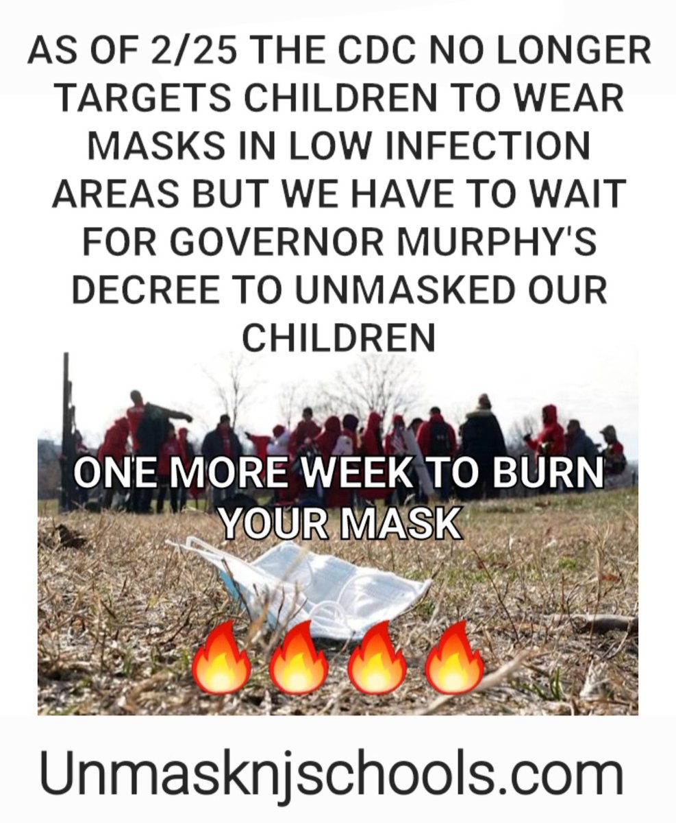 Stop voting for dictators #NewJersey .  <a href="/GovMurphy/">Governor Phil Murphy</a> keeps the masks on kids because he can.