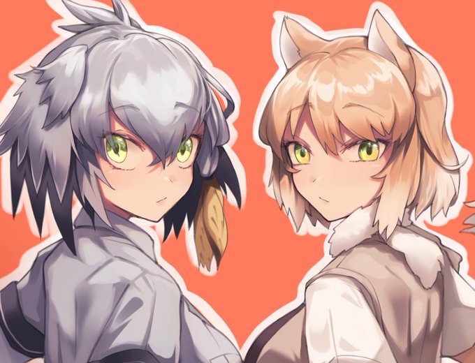 #けものフレンズ
ハシビロ&amp;チベスナイラスト近日公開予定 