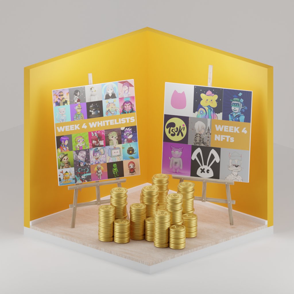 [🎁Gift Room 4th Opening🎁]

Free NFTs for Gift Room!
<a href="/StarcatchersNFT/">Starcatchers</a> 
<a href="/thebunnybuddies/">Bunny Buddies</a> 
@tubbyCollective 
@SlotieNft 
@CatBloxStudios
<a href="/SoulZ_NFT/">SoulZ Co</a>
<a href="/DegenToonz/">Degen Toonz</a>
<a href="/TsukiNFT/">Tsuki 月</a> 
&gt;500 WLs!
&gt;2,000,000 $ISO!

✅Follow @isoroomnft @isogiftroom  
✅RT &amp; Tag 3 isofrens
✅Comment w/ your gifts!