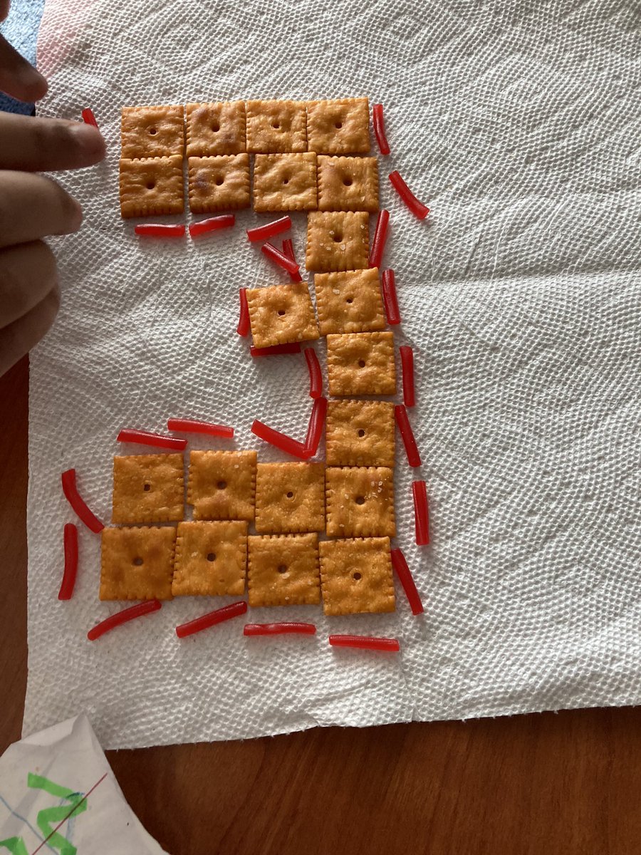 MCMckitrick's tweet photo. Having more fun with the area and perimeter. #sameAREA #differentPERIMETERS https://t.co/HJmQwl36Ut