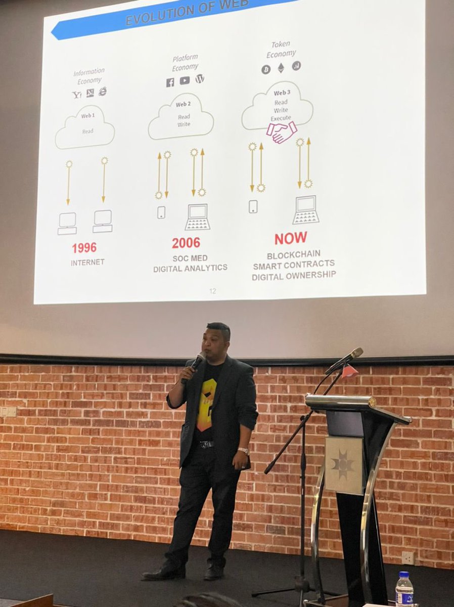 ArRidhaRazak's tweet image. My first gig presenting Blockchain, NFT &amp;amp; Metaverse to the MY Institute Architects at KLAF 22. Lots of good question/ feedback. Also launched the first NGO metaverse by PAM president and convener. Manage to slot in sakaverse &amp;amp; metaforest. 

@seetiverseio @pentas_io @kymioflario