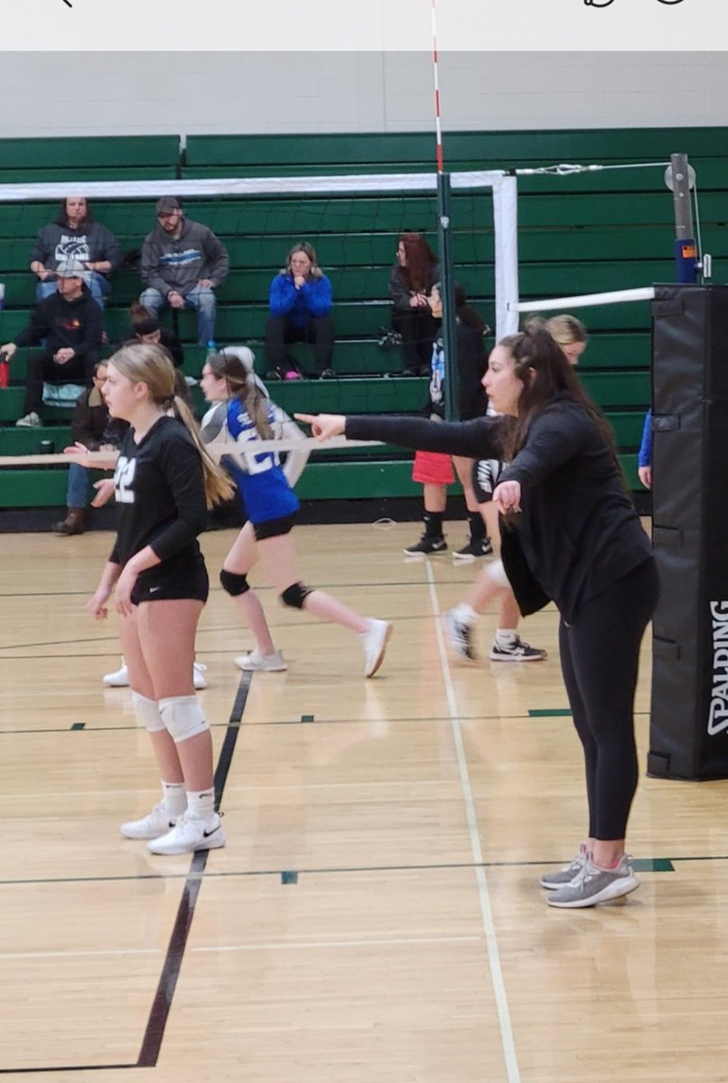 In the gym watching <a href="/GretchenDurbala/">Gretchen Durbala</a> give a little back to the game that gave her so much