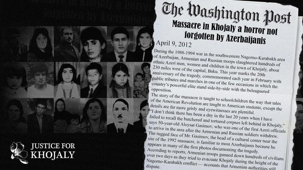 #JusticeforKhojaly #KhojalyGenocide #Khojaly30 #Khojaly613