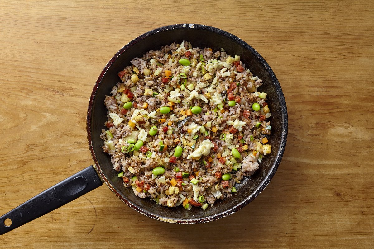 Stir fried rice