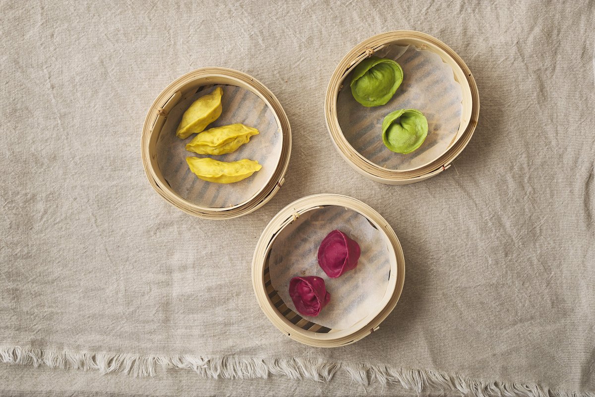 colourful dumpling