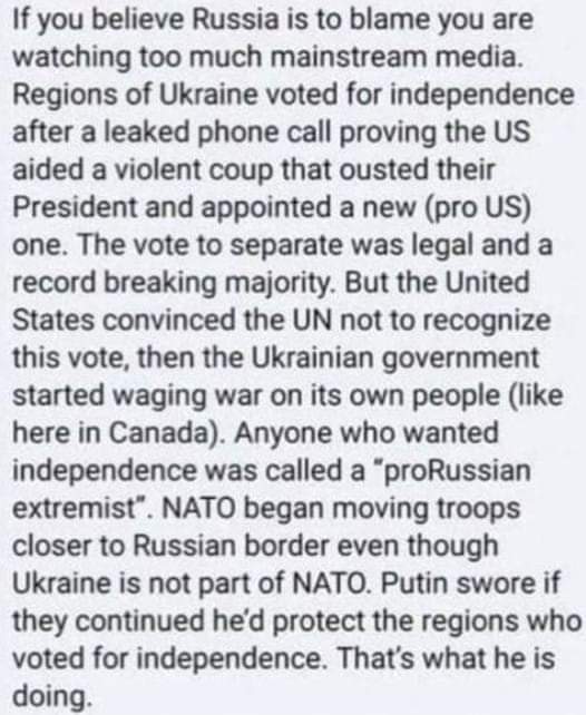Fuck NATO, I hate violence but i support PUTIN and RUSSIA
NATO killed Gaddafi and all the countries under NATO invade and destroyed Africa!!