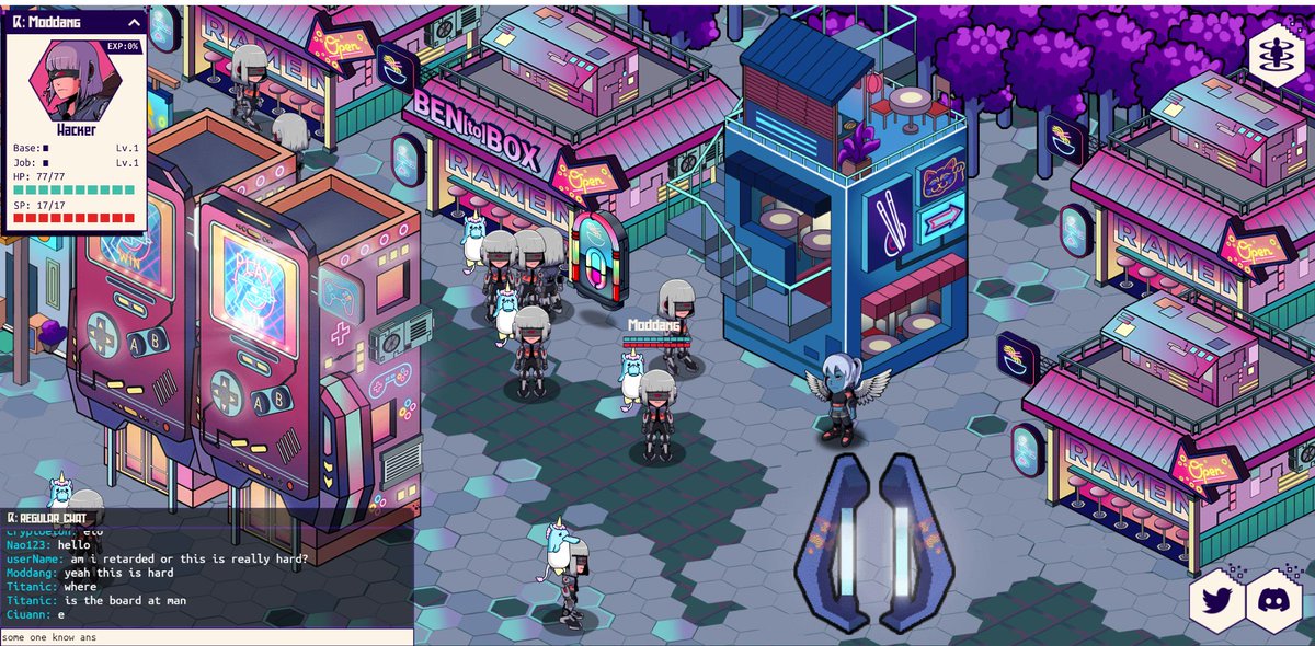 Bbbbb93309949's tweet photo. Got it !!! ahhh this is tougher than I thought. 😂
I really like the isometric style and art style in this game, It reminds me of the games I used to play in the old days. ahh so nostalgic. 🥲
I really looking forward to playing. 😁
@RagnarokMeta #7NPC
Discord: MODDANG#6251 https://t.co/35dTMI775g