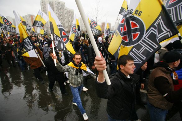 @pmtriox Nazis marching in Moscow .. 
('Russian march' every 4 of November)
I guess Russia is a Nazi state too