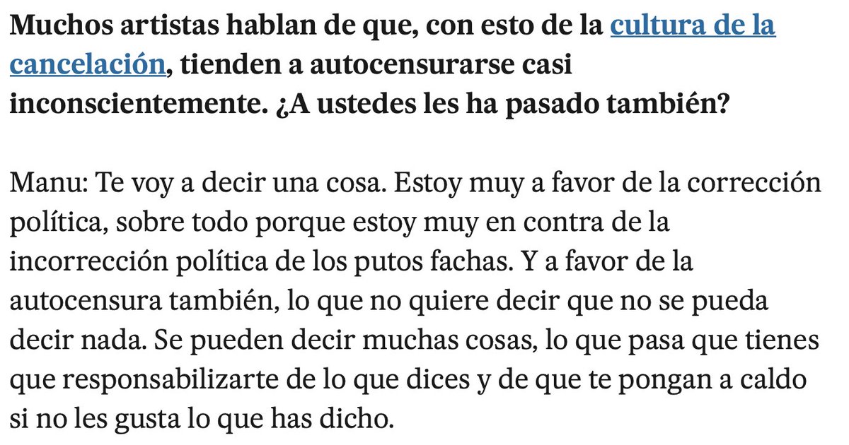 nachxdeu's tweet photo. Maravilla esto de la entrevista a Los Punsetes

https://t.co/PdLBTkoM7F https://t.co/FX1XAQAaMp
