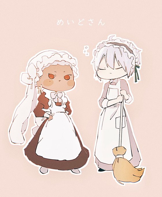 メイドいらふわ
⚠女装 