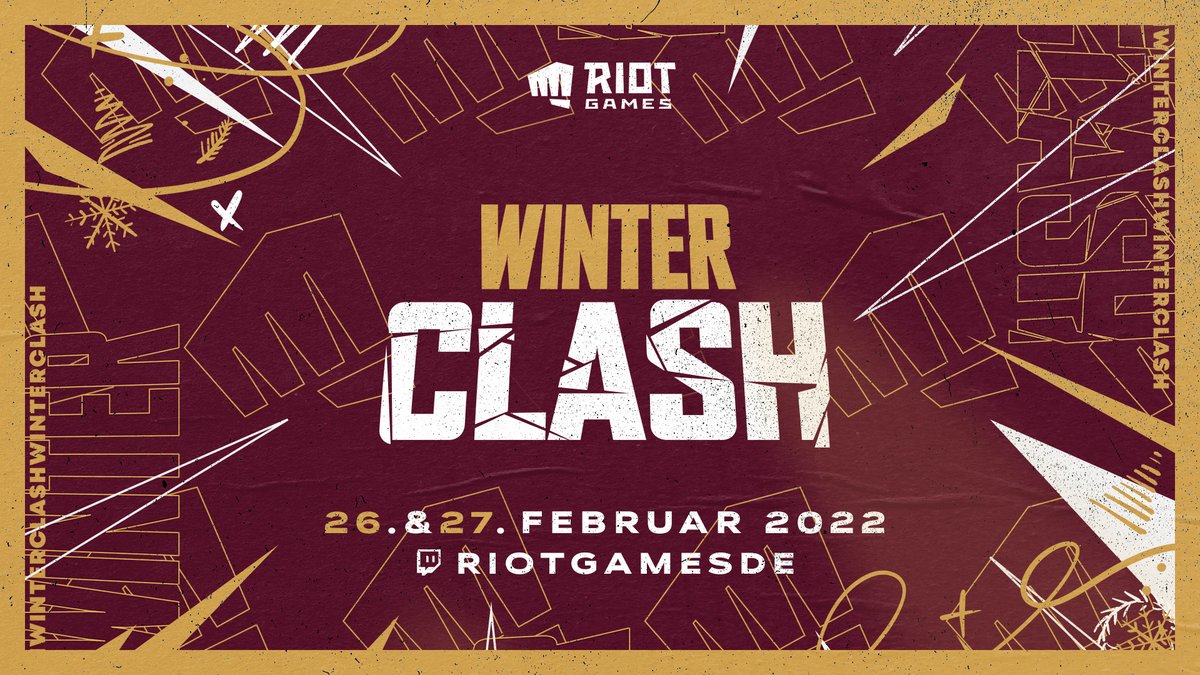 Noch 20 Minuten bis zum Start des Riot Games Winter Event!

📺 twitch.tv/riotgamesde