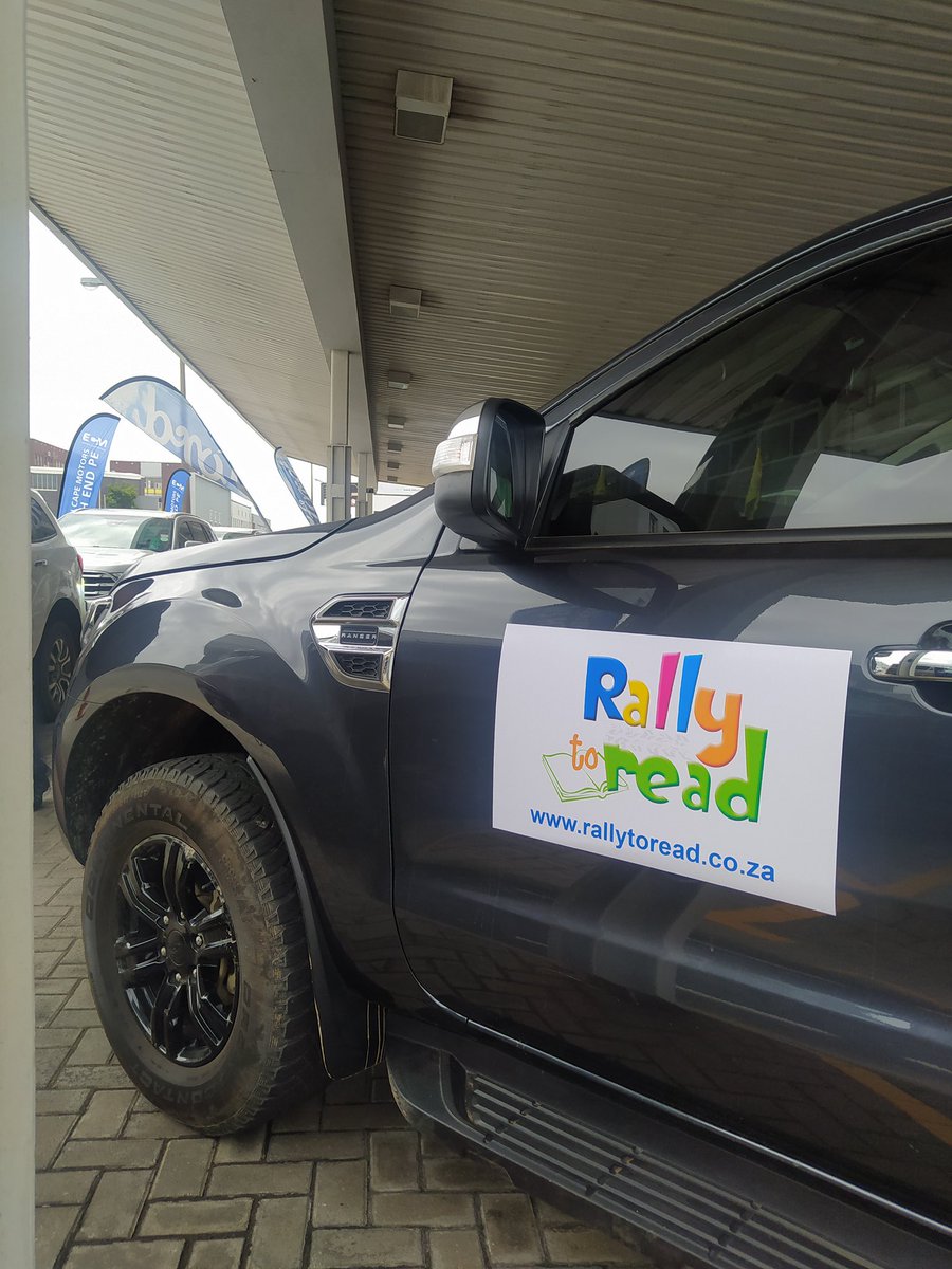 khuleonwheels's tweet photo. Todayโs assignment is delivering all the learning materials we collected yesterday at @FordSouthAfrica Eastern Cape Motors. We've been divided into groups and our pink team will be handing over the resources to two schools - Rocklands & David Vuka.
#FordPassConnect #RallytoRead https://t.co/9pfW2NYkYt