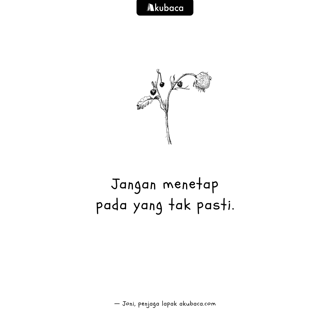 akubacadotcom's tweet photo. Kalau mau buang-buang waktu sih gapapa 😊

#Akubaca #jonipenjagalapakakubaca https://t.co/RgGtwD6uyz