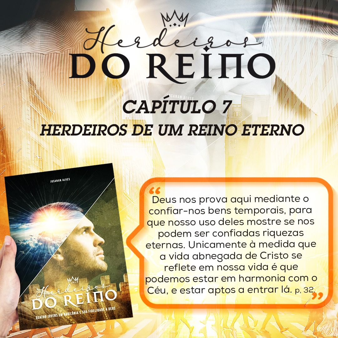 A jornada do livro #HerdeirosDoReino continua. #APeUmaIgrejaQueNãoPara
