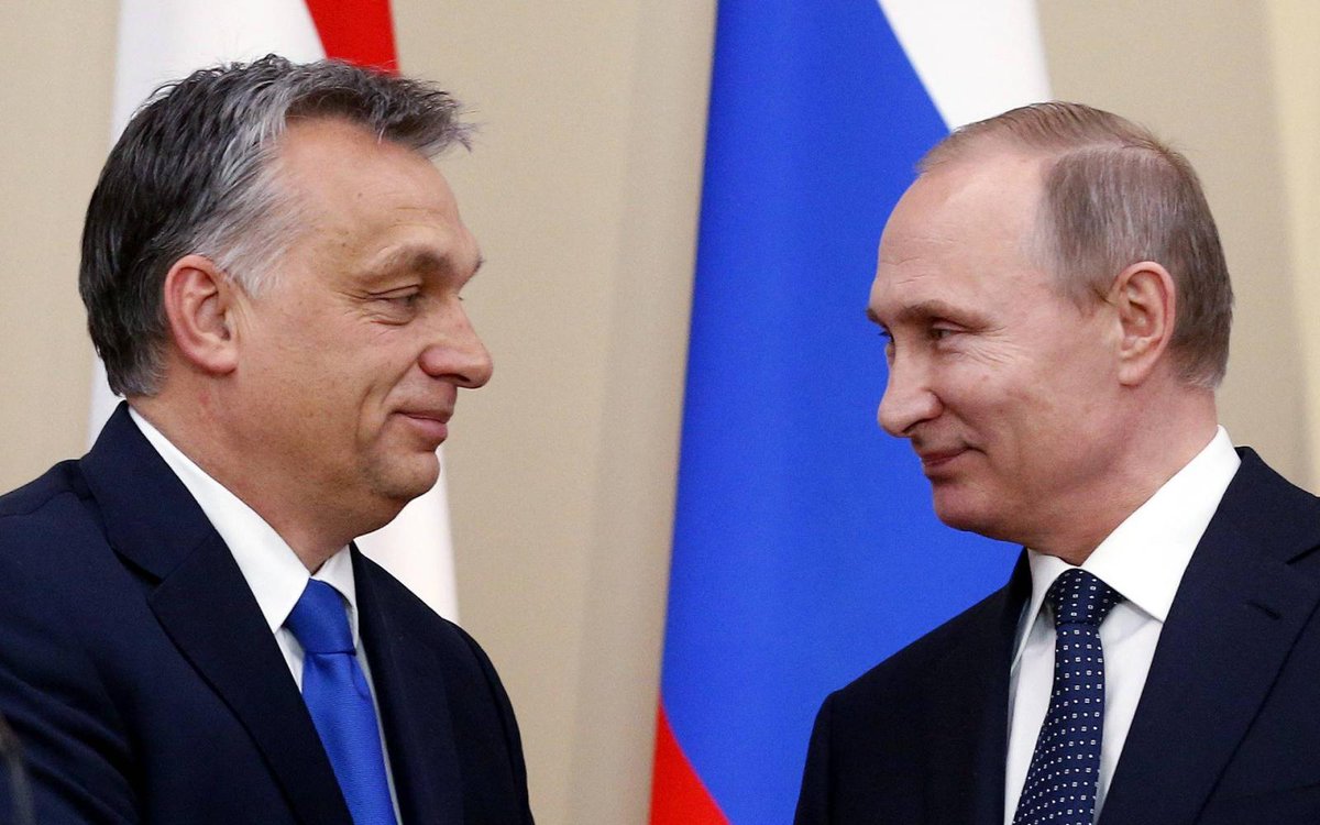 panyiszabolcs's tweet photo. Guess which EU country remains the last one to oppose cutting Russia off SWIFT...

.

.

.

.

You were right, it's Viktor Orbán's Hungary, of course: https://t.co/idxls57LoG

#Ukraine #UkraineUnderAttack https://t.co/xMJi1fbkFD